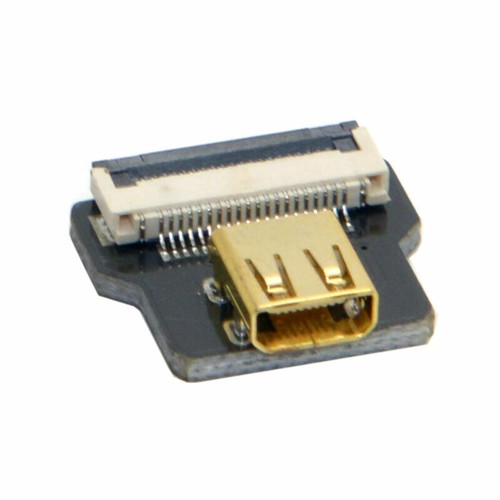 Micro HDMI Mini HDMI 90 degree Adapter 5cm-100cm FPC Ribbon Flat HDTV FPV Cable - Picture 21 of 23
