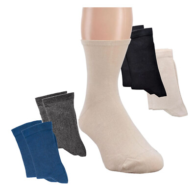 2 Pairs Men's Extra Long Socks, Extra Thin, Hand Stitched