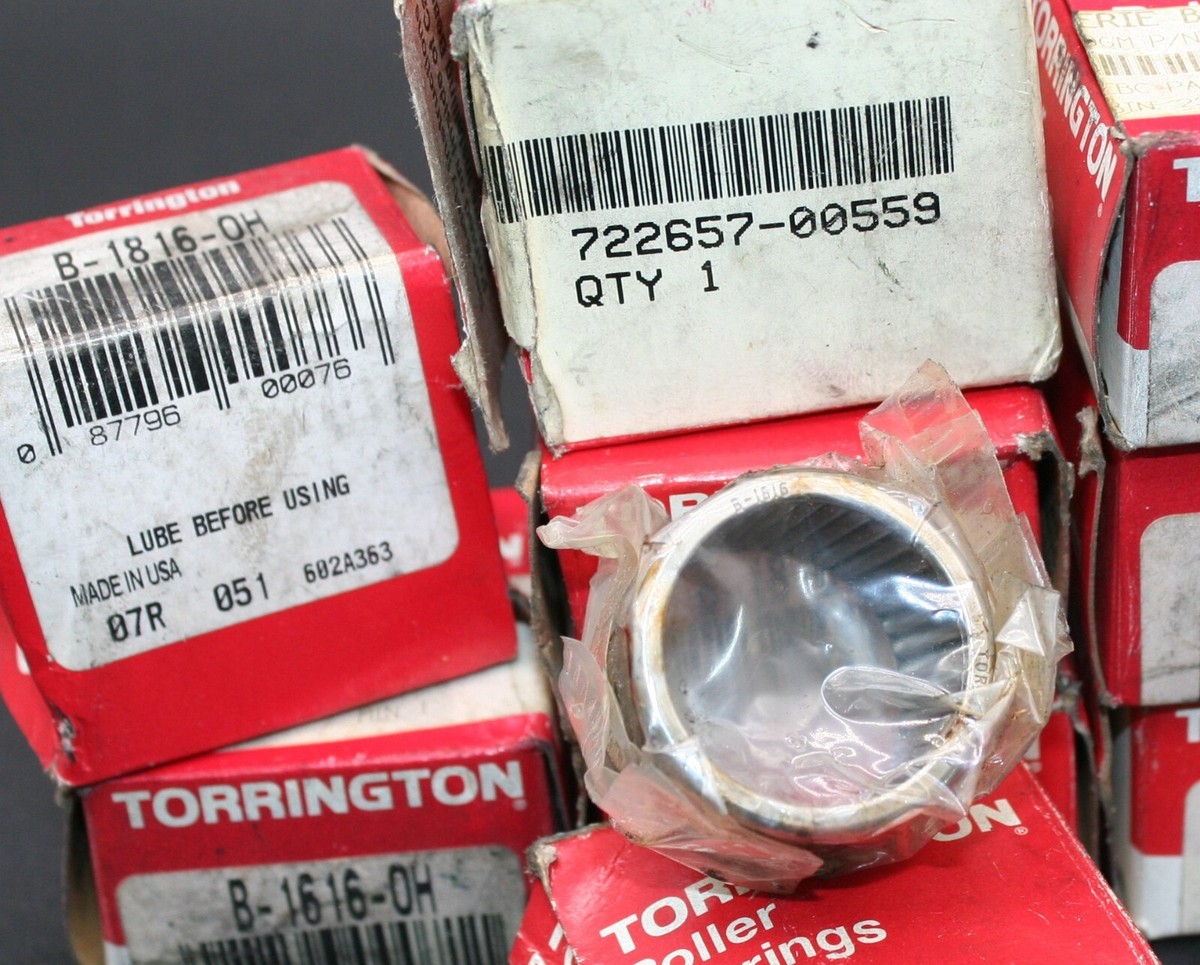 One (1) TORRINGTON B1816-OH Needle Roller Bearing 1-1/8