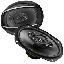 2x Pioneer 6" x 9" 650 Watts 4 Ohms 4-Way Car Audio Coaxial Speakers 6x9 inch