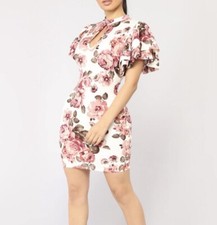 Fashion Nova Floral K Mini Dress