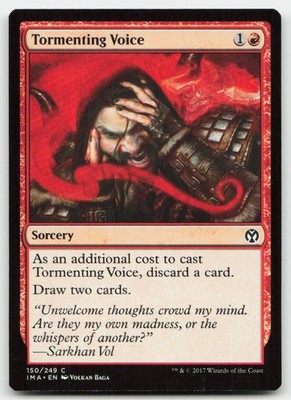 Tormenting Voice #150 (LP) Iconic Masters IMA Magic MTG