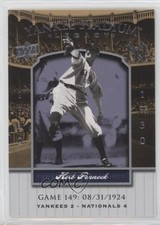 2008 Upper Deck Yankee Stadium Legacy Herb Pennock #YSL149 HOF 2u3