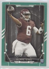2015 Bowman Rookies Green 10/99 Blake Sims #107 y0i