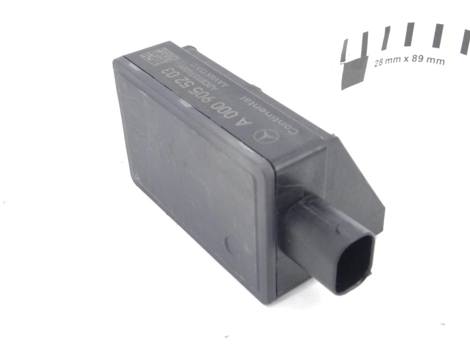 Módulo ESP sensor de velocidad de giro de guiñada para 00-05 Mercedes SLK230 ML500 000 905 52 03 Foto 2 de 4