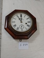 SETH THOMAS MARINE LEVER OCTAGON CLOCK
