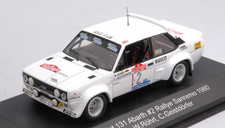 1/43 FIAT 131 ABARTH #2 RALLYE SANREMO 1980 ROHRL GEISTDORFER CMR WRC020