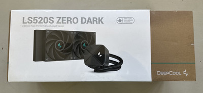 Deepcool LS520S ZERO DARK Liquid CPU Cooler 240mm Pure Performance New