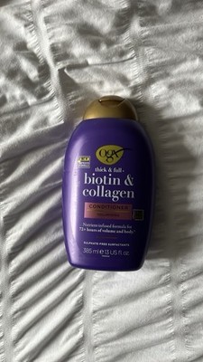 OGX Biotin & Collagen Haarspülung 385 ml - volumisierend & sulfatfrei - UK