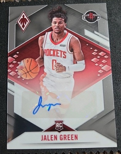 Jalen Green #PRA-JGR 2021 Panini Chronicles Phoenix Rookie Autographs card