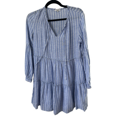 linen bow dress Aisle Linen Bow Dress main image 1