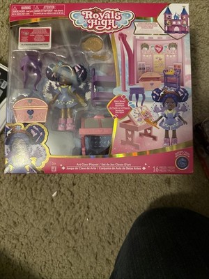 Jazwares  RYH0057 Royale High Art Class set - 1 Doll, 6 Accessories  WITH CODE
