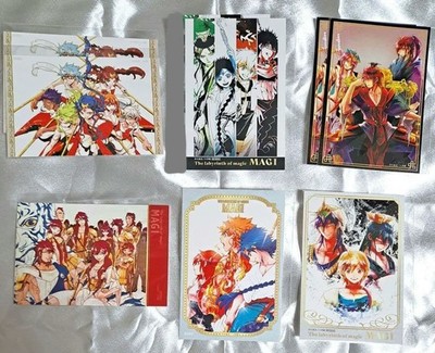 Magi: The Labyrinth of Magic Omake Postcards Set (8 pcs, AH) Lottery Prize,