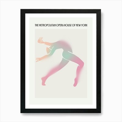 Metropolitan Opera House Of New Yor Gerahmtes Wandbild Poster Leinwanddruck Bild