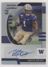 2020 Panini Prizm Draft Picks Rookies Silver Hunter Bryant #285 Auto 4l3