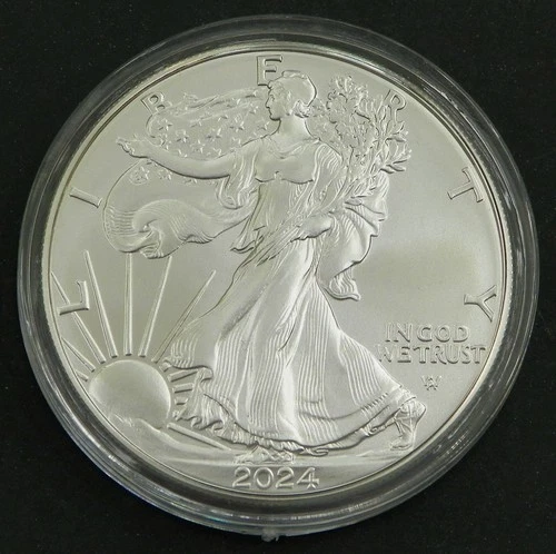2024 Silver Eagle Dollar Gem BU