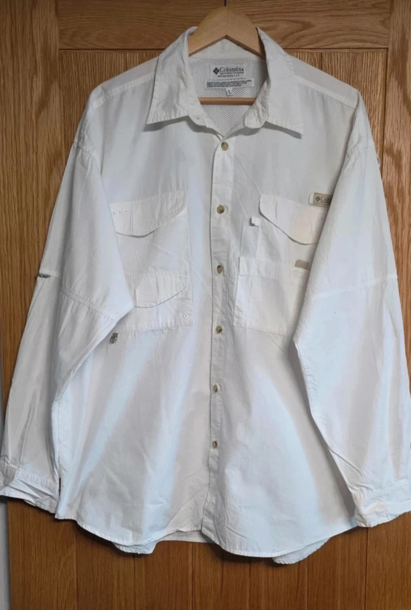 Chemise Columbia PFG Performance Fishing Gear – Homme – Taille L – Manches Courtes – Pêche