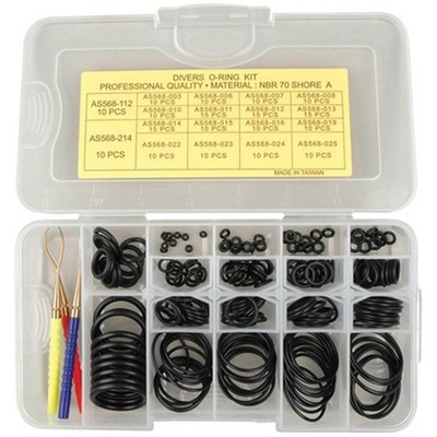 SF-1: O-Ring Kit mit 200 O-Ringen in 18 Größen & O-Ring Haken O-Ring Set