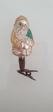 kl. Santa auf Clip  uralter Christbaumschmuck...