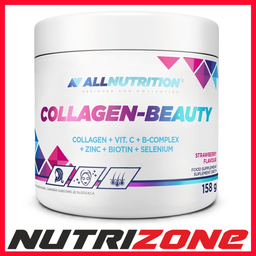 Allnutrition Collagen-Beauty, Strawberry - 158 grams