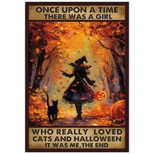 300 Piece Jigsaw Puzzle Adults Black Witch Cat Halloween Decor Game