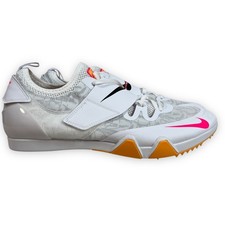 Nike Zoom PV ELITE Pole Vault Track Field Shoe White AA1204-101 US 12.5 UK 11.5