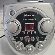 Working Memorex Portable Karaoke System Without Microphone Manufactured 2004