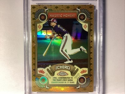 2024 Topps NPB Chrome Ichiro #IMM-5 Majestic Moments/50 Gold 