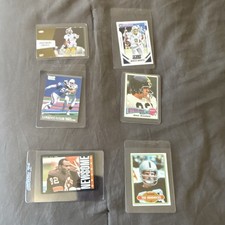 Topps Panini SAGE NFL Card Lot 6 Signed Hawkins Mariota Taylor Wagner Newsome