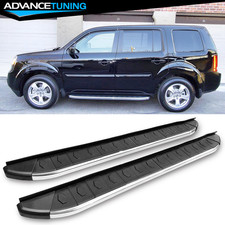 Fits 09-15 Honda Pilot Yf34 Sport 68 Aluminum Side Step Nerf Bar Running Board