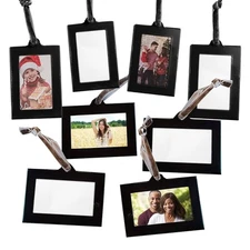 Klikel Family Tree Picture Frame Ornaments - 4 Vertical Hanging And 4 Horizontal