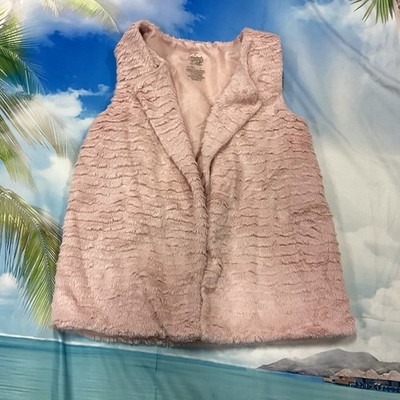 Vest For Girls Pink Soft Cozy