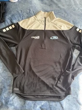 Capelli Sport Tribeca 1/4 Zip Training Top Rush Soccer Thumbholes NWT Mens Large