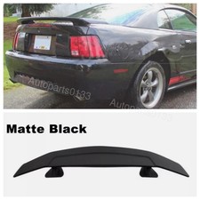 For Ford Mustang 1996-2004 46 Matte Black Rear Trunk Spoiler Gt Racing Wing Us For Ford Mustang 1996-2004 46 Matte Black Rear Trunk Spoiler Gt Racing Wing Us