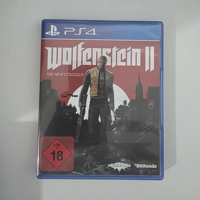 Bethesda Wolfenstein II: The New Colossus PS4 Sony PlayStation 4 USK 18