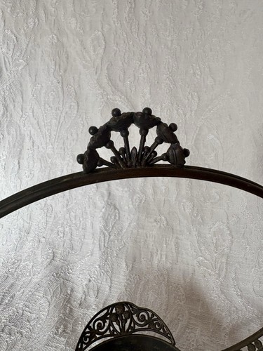 Ornate W Bird Brides Basket Meriden Silverplate Quadruple Plate , 19th Century, - Picture 8 of 10