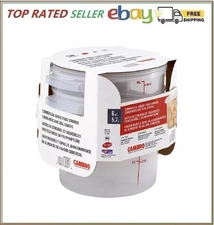 Cambro Round Translucent Container with Lid (6 qt., 2 pk.) - Free Fast Shipping.
