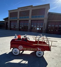 Pacific Cycle By Instep Toy Pedal Fire Truck Engine 7 Fire And Rescue