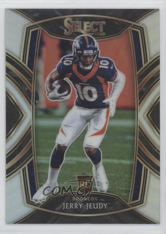 2020 Panini Select Club Level Silver Prizm Jerry Jeudy #256 17bn