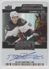 2022-23 Upper Deck Credentials Debut Ticket Access /199 Dylan Guenther Auto 14zd