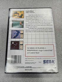 Golvellius Valley of Doom Sega Master System