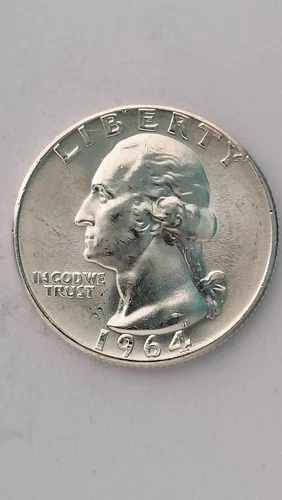 1964-P United States Uncirculated Washington Quarter
