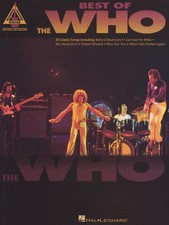 Best of The Who: Guitar Recorded Versions Songbook for Electric Guitar  Not...