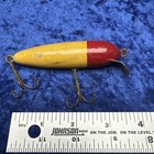 Vintage Wooden Folk Art Wiggler Swimmer Type Lure Glass Eyes — photo 8