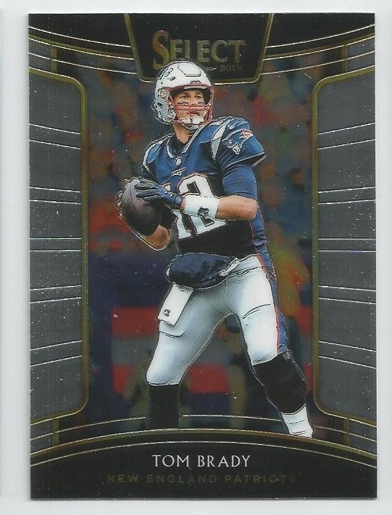 2018 Panini Select Tom Brady Concourse #86 New England Patriots Buccaneers GOAT