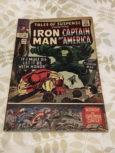 Tales Of Suspense 69 Silver Age Captain America & Iron Man Key Issue