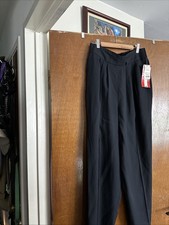 Fundamental Things Women  s Pants, Work Slacks, Trousers, Black, Size 14 New