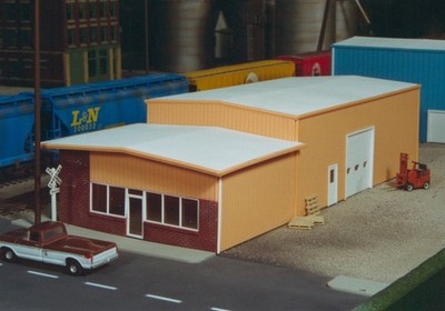 Pikestuff 0007 HO Scale Retail Store & Warehouse Kit