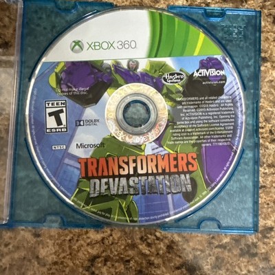 Transformers: Devastation (Microsoft Xbox 360, 2015) Disc Only Tested