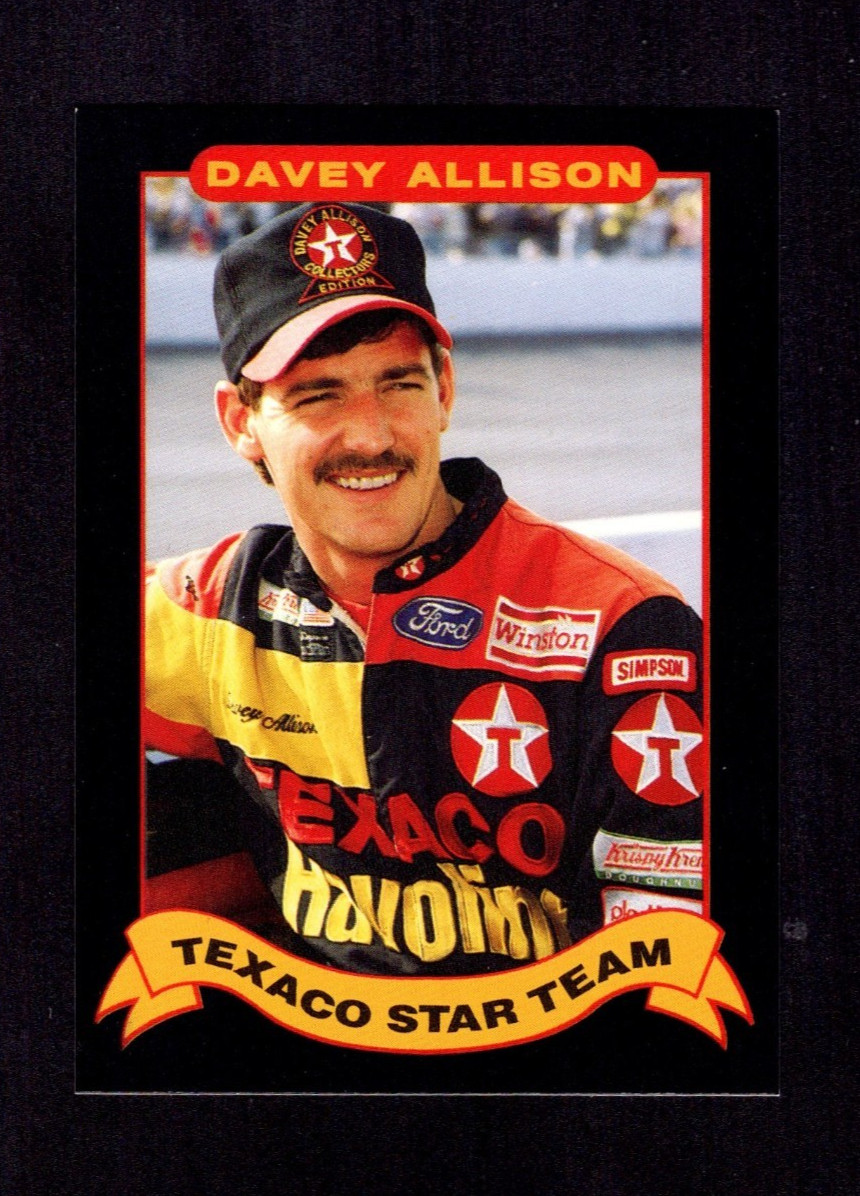 1992 Maxx Texaco Davey Allison #1 Davey Allison NM/NM+ 8727
